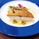 Ristorante alanello - 本日のお魚のオーブン焼きケッパーバターソース