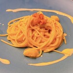 Ristorante alanello - 名物！ウニクリームスパゲティ(半分)