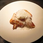 薪焼きイタリアン FIREPIT - 雪室熟成じゃがいもも塩麹マスカルポーネ　858円