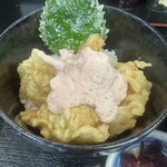 麵屋三新 - ミニとり天丼