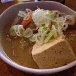 たつや 駅前店（１F） - 煮込み豆腐