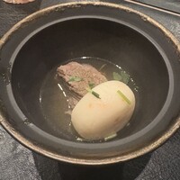 銀座 和牛鉄板焼 USHIGAMI - 汁物