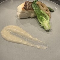 銀座 和牛鉄板焼 USHIGAMI - 白身魚