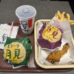 ケンタッキーフライドチキン - 料理写真:限定品食べる野茂、お久しぶ〜り〜ねぇ〜(〃ω〃)