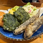 黒尊 - 揚げ物盛り合わせ