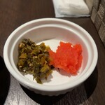 Bistro O - 高菜と明太子付き♫