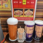 豚のトリコ - 卓上トッピング