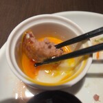 Bistro O - 温玉も絡めると美味〰️♫