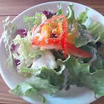 ホームメイドヌードル バッカス - ランチメニューのサラダ