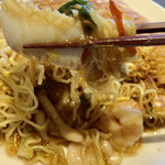 梅蘭 - 無心に食べる