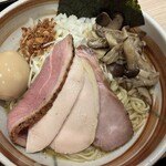 麺屋一燈 - 塩汁なし鶏白湯そば+味玉