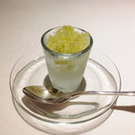 リストランテ サクラ - 胡瓜とリンゴのグラニテ