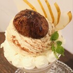 parfait de ruelle - 【2025.10】栗and和梨parfait(レギュラー・税込2,180 円)