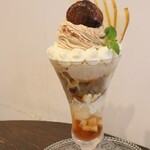 parfait de ruelle - 【2025.10】栗and和梨parfait(レギュラー・税込2,180 円)