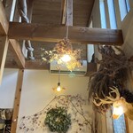 カフェジジ - ライトも真似したい飾りです