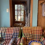 カフェジジ - ワタシ達が使わせていただいたソファー席