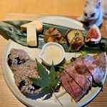 小田垣豆堂 - 彩り鮮やかなランチプレートです