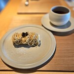 小田垣豆堂 - デザートと黒豆茶