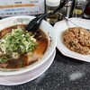 新福菜館 - ミニラーメン+ミニ焼き飯セット①