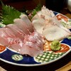 隠れ酒場もぐら - 刺身はメバルとタコ　同僚がタコ好き　メバルの刺身を生まれて初めて食べたかも　プリプリしていてとても美味しい