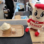 奈良ヤクルトアンテナショップ - ヤクルトかき氷