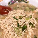 一大ラーメン - 丼にドボン