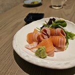 たけとんぼ - サクラマス刺(700円)です。