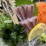 男組 釣天狗 - アジの刺身