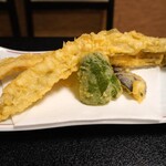 大衆割烹 大黒 - あなご天ぷら