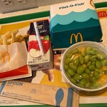 マクドナルド - 料理写真:ひるマック フィレオフィッシュセット＋ポテトS無料