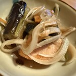 GONZ Kyu-Karuizawa - サーモンとナス