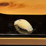 幸寿し 本店 - 平目の昆布じめ