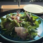 wharf - カンパチのサラダ