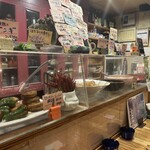 おばんざい なすの花 - カウンターからの眺め