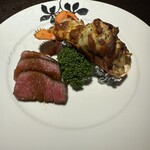 エジール - 黒毛和牛、ロブスター