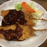 大甚 - 豚味噌串カツ（750円/2本）