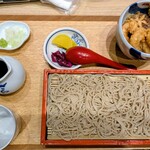 総本家 更科堀井 日本橋高島屋店 - もり蕎麦＆小海老天丼