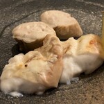 ひでや - 真ふく白子焼