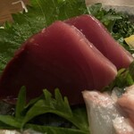 ひでや - お刺身盛り合わせ かつお