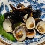 和酒bar シンメ - しじみの中華蒸し