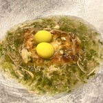 くずし 之助 - スッポンあんかけ・白子と豆腐の前菜
