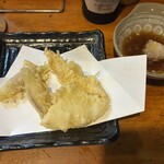 くすしゃん - ミョウガ、ササミ、イカ
                                ミョウガは癖になりまっせ