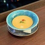 京鴨一羽買いと京のおばんざい 市場小路 - ■フォアグラの茶碗蒸し ¥550