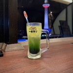 京鴨一羽買いと京のおばんざい 市場小路 - ■宇治抹茶サワー ¥715