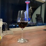 京鴨一羽買いと京のおばんざい 市場小路 - ■赤ワイングラス ¥660