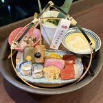 京鴨一羽買いと京のおばんざい 市場小路 - ■おばんざい京生麩セット ¥2.640