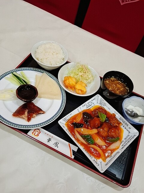 北京ダック 北京ダック専門店 華鳳 （ペキンダックセンモンテンカホウ）のご