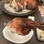 阿波尾鶏と大山 鶏しん - この部分が食べやすくて好き