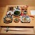 炭火割烹 庵 - 料理写真:『ランチ　9品小鉢と地焼うなぎ御飯』5,800円
