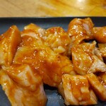 七輪焼肉 安安 - 牛ミノ